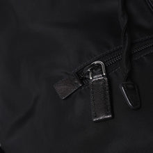 画像をギャラリービューアに読み込む, 極美品 PRADA プラダ リュックサック バックパック BZ0032 ブラック ナイロン サフィアーノレザー 中古 4a000144