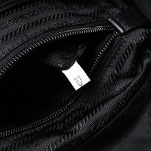画像をギャラリービューアに読み込む, 極美品 PRADA プラダ リュックサック バックパック BZ0032 ブラック ナイロン サフィアーノレザー 中古 4a000144
