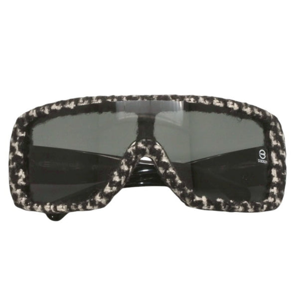 Mint condition CHANEL sunglasses, eyewear, tweed, 71367 S0187 3N, Coco Mark, size 70▫︎0 120 Used 4b000012