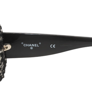 Mint condition CHANEL sunglasses, eyewear, tweed, 71367 S0187 3N, Coco Mark, size 70▫︎0 120 Used 4b000012