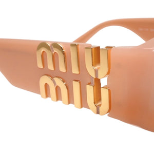 Very good condition MIUMIU GLIMPSE Glimps sunglasses eyewear SMU11W Size 54□21 135 Used 4a000006