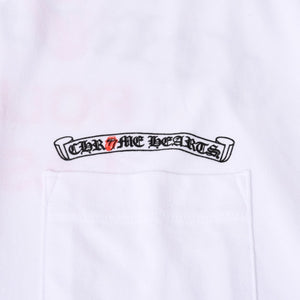 New and unused CHROME HEARTS TheRolling Stones Las Vegas 2024 Limited Short Sleeve T-shirt Size XXL Used 4a000118