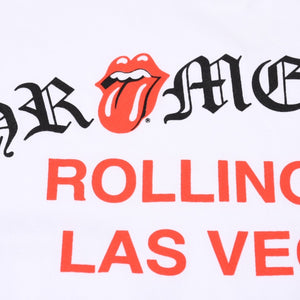 New and unused CHROME HEARTS TheRolling Stones Las Vegas 2024 Limited Short Sleeve T-shirt Size XXL Used 4a000118