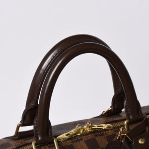 Very good condition LOUISVUITTON Louis Vuitton Boston bag N41414 Keepall Bandouliere 55 Damier Ebene Gold hardware Used 4a000716