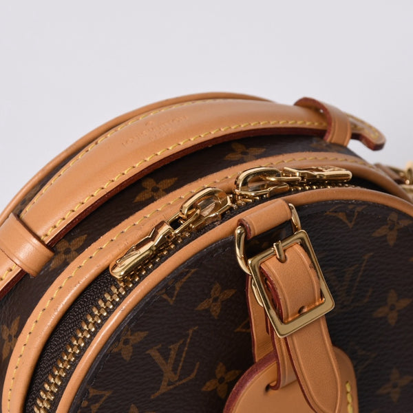 New and unused LOUIS VUITTON Mini Boite Chapeau 2WAY bag M83575 Monogram Brown Gold hardware Used 4a000724