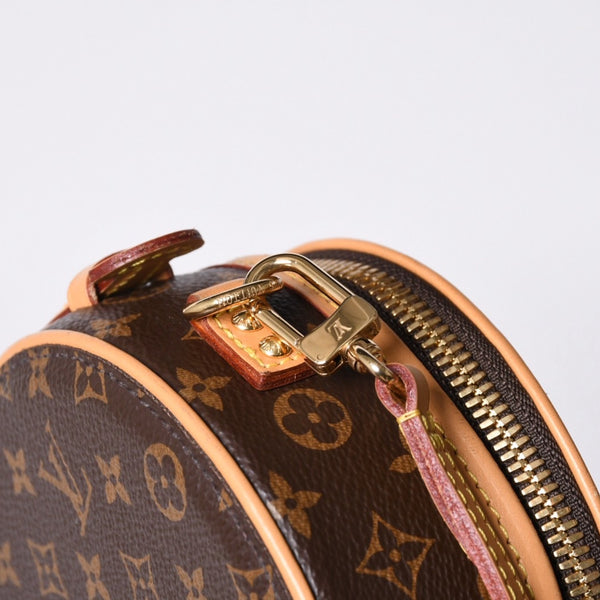 New and unused LOUIS VUITTON Mini Boite Chapeau 2WAY bag M83575 Monogram Brown Gold hardware Used 4a000724