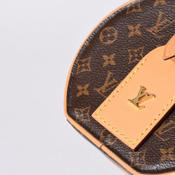 New and unused LOUIS VUITTON Mini Boite Chapeau 2WAY bag M83575 Monogram Brown Gold hardware Used 4a000724