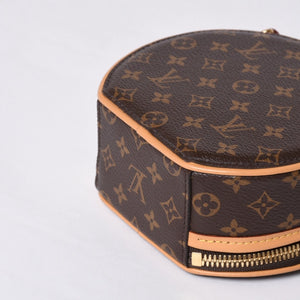 New and unused LOUIS VUITTON Mini Boite Chapeau 2WAY bag M83575 Monogram Brown Gold hardware Used 4a000724