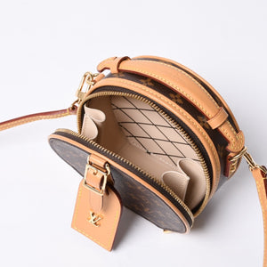New and unused LOUIS VUITTON Mini Boite Chapeau 2WAY bag M83575 Monogram Brown Gold hardware Used 4a000724