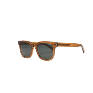 SAINT LAURENT PARIS Sunglasses Eyewear SL711/K 004 Size 54□19-145 Clear Brown Good Condition Used 4a000032
