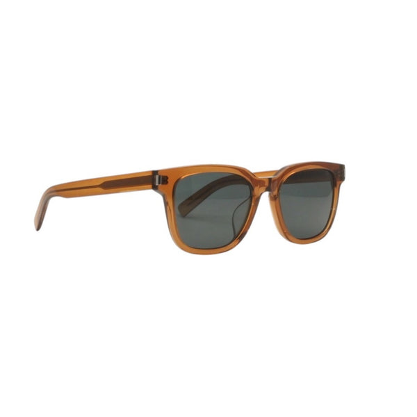 SAINT LAURENT PARIS Sunglasses Eyewear SL711/K 004 Size 54□19-145 Clear Brown Good Condition Used 4a000032