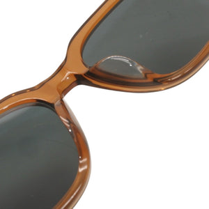 SAINT LAURENT PARIS Sunglasses Eyewear SL711/K 004 Size 54□19-145 Clear Brown Good Condition Used 4a000032
