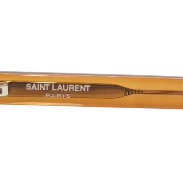 SAINT LAURENT PARIS Sunglasses Eyewear SL711/K 004 Size 54□19-145 Clear Brown Good Condition Used 4a000032