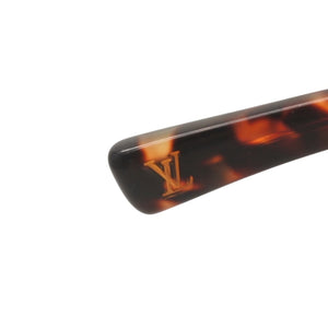 LOUIS VUITTON Sunglasses Eyewear Z0255E Size Tortoiseshell Color Gold Good Condition Used 4a000077