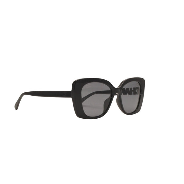 CHANEL Sunglasses Eyewear 5422-B-A c.501/T8 Size 53□17 140 Coco Mark Rhinestone Black Good Condition Used 4a000075
