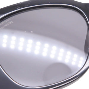 CHANEL Sunglasses Eyewear 5422-B-A c.501/T8 Size 53□17 140 Coco Mark Rhinestone Black Good Condition Used 4a000075