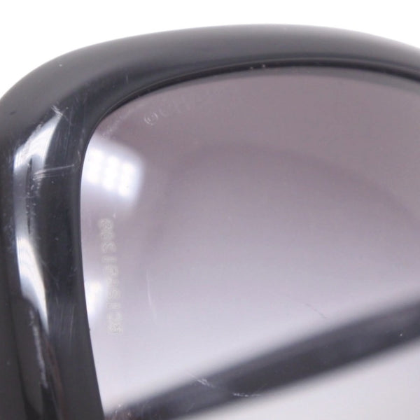 CHANEL Sunglasses Eyewear Size 60□17 135 Coco Mark White Black Good Condition Used 4a000078