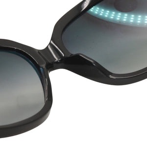 CHANEL Sunglasses Eyewear Size 60□17 135 Coco Mark White Black Good Condition Used 4a000078