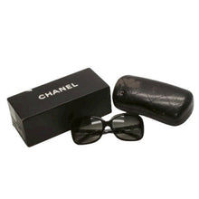 画像をギャラリービューアに読み込む, CHANEL シャネル サングラス アイウェア 5171-A c.501/3C サイズ60□17 135 ココマーク リボン ブラック 美品 中古 4a000074