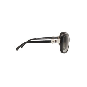 CHANEL Sunglasses Eyewear 5171-A c.501/3C Size 60□17 135 Coco Mark Ribbon Black Good Condition Used 4a000074