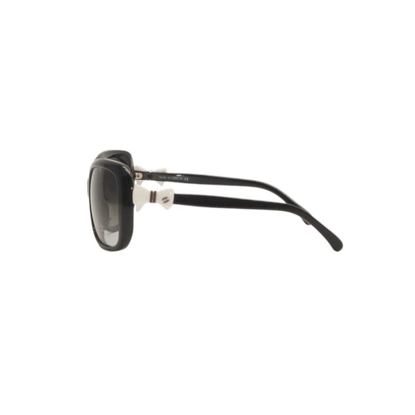 CHANEL Sunglasses Eyewear 5171-A c.501/3C Size 60□17 135 Coco Mark Ribbon Black Good Condition Used 4a000074