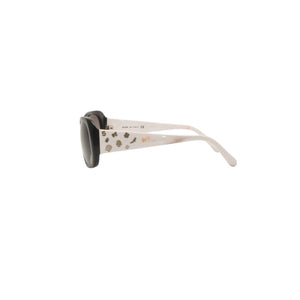CHANEL シャネル サングラス アイウェア 5123 c.1026/11 サイズ55□15 135 ココマーク ホワイト ブラック 美品 中古 4a000036