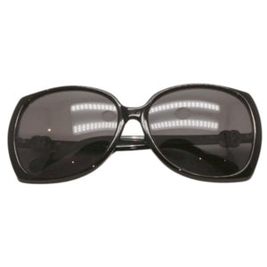 CHANEL Sunglasses Eyewear 55216 C.501/3C Size 61□16 135 Here Mark Black Good Condition Used 4a000079