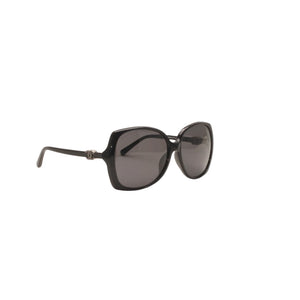CHANEL Sunglasses Eyewear 55216 C.501/3C Size 61□16 135 Here Mark Black Good Condition Used 4a000079