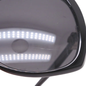 CHANEL Sunglasses Eyewear 55216 C.501/3C Size 61□16 135 Here Mark Black Good Condition Used 4a000079
