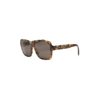CHANEL Sunglasses Eyewear 5408-A c.1662/83 Size 56□17 140 Coco Mark Tortoiseshell Color Brown Good Condition Used 4a000116