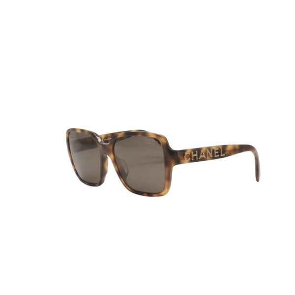 CHANEL Sunglasses Eyewear 5408-A c.1662/83 Size 56□17 140 Coco Mark Tortoiseshell Color Brown Good Condition Used 4a000116