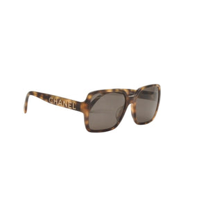 CHANEL Sunglasses Eyewear 5408-A c.1662/83 Size 56□17 140 Coco Mark Tortoiseshell Color Brown Good Condition Used 4a000116