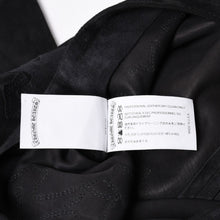 画像をギャラリービューアに読み込む, 新品同様 CHROME HEARTS クロムハーツ セメタリークロスパッチ スウェードパンツ サイズ26 40パッチ カーフレザー ダガー 中古 4a000120