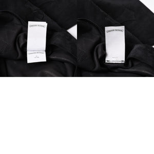 Like new CHROME HEARTS Cemetery Cross Patch Suede Pants Size 26 40 Patch Calf Leather Dagger Used 4a000120