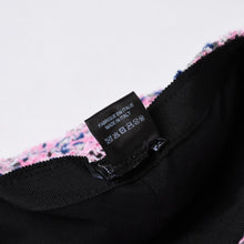 画像をギャラリービューアに読み込む, 極美品 CHANEL シャネル ツイード キャップ ハット 帽子 AA8985 サイズM ココマーク ピンク マルチカラー 中古 4b014164