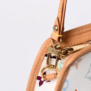Very good condition LOUIS VUITTON Handbag Shirley Monogram Multicolor Bronze Takashi Murakami M40049 Gold hardware Used 4a000049