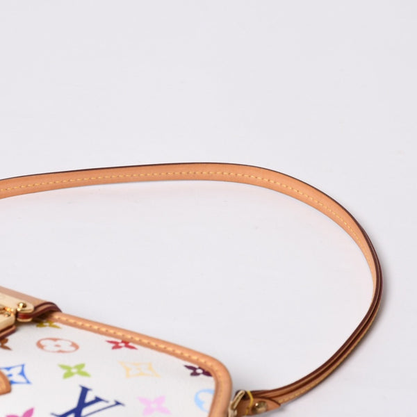 Very good condition LOUIS VUITTON Handbag Shirley Monogram Multicolor Bronze Takashi Murakami M40049 Gold hardware Used 4a000049