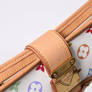 Very good condition LOUIS VUITTON Handbag Shirley Monogram Multicolor Bronze Takashi Murakami M40049 Gold hardware Used 4a000049