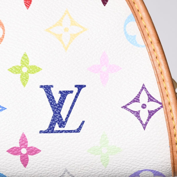 Very good condition LOUIS VUITTON Handbag Shirley Monogram Multicolor Bronze Takashi Murakami M40049 Gold hardware Used 4a000049