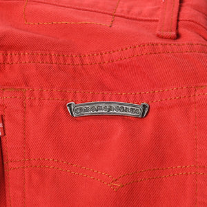 Very good condition CHROME HEARTS × Levi's Levi's Cemetery Cross Patch Denim Pants Size 28 16 Patch Large Cross Used 4a000121