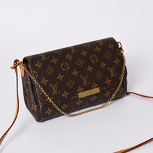 画像をギャラリービューアに読み込む, 極美品 LOUIS VUITTON ルイヴィトン モノグラム フェイボリットMM ショルダーバッグ M40718 ブラウン ゴールド金具 中古4a001280