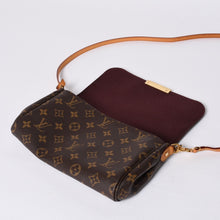 画像をギャラリービューアに読み込む, 極美品 LOUIS VUITTON ルイヴィトン モノグラム フェイボリットMM ショルダーバッグ M40718 ブラウン ゴールド金具 中古4a001280