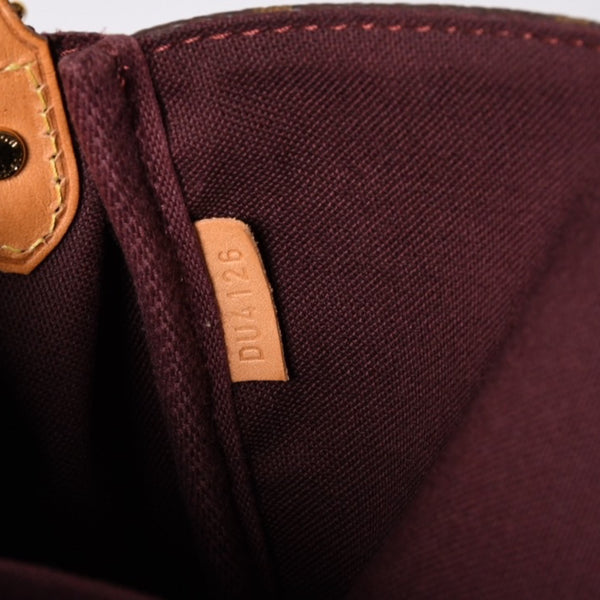 Very Good Condition LOUIS VUITTON Monogram Favorite MM Shoulder Bag M40718 Brown Gold Hardware Used 4a001280