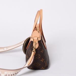 New and unused LOUISVUITTON Handbag Neverfull BB Brown Monogram Canvas Leather M46705 Gold Hardware 4a001238