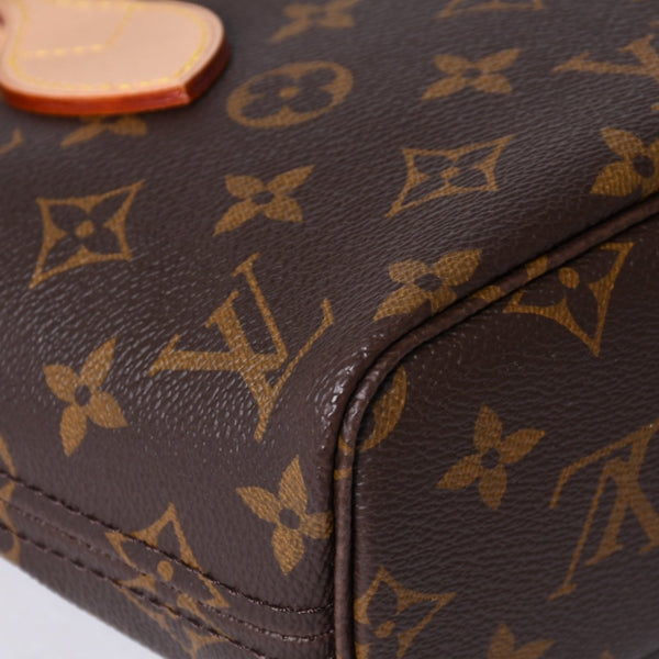 New and unused LOUISVUITTON Handbag Neverfull BB Brown Monogram Canvas Leather M46705 Gold Hardware 4a001238