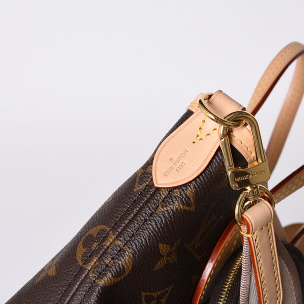 New and unused LOUISVUITTON Handbag Neverfull BB Brown Monogram Canvas Leather M46705 Gold Hardware 4a001238