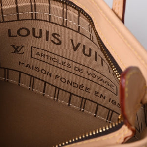 New and unused LOUISVUITTON Handbag Neverfull BB Brown Monogram Canvas Leather M46705 Gold Hardware 4a001238