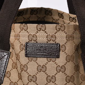 Very Good Condition GUCCI Gucci Tote Bag Handbag 139669 467891 GG Canvas Beige Used 4a000210