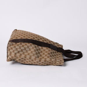 Very Good Condition GUCCI Gucci Tote Bag Handbag 139669 467891 GG Canvas Beige Used 4a000210