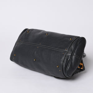 Chloe Handbag Paddington One Shoulder Bag Black Leather B19FG0 Gold Hardware Good Condition Used 4a000529